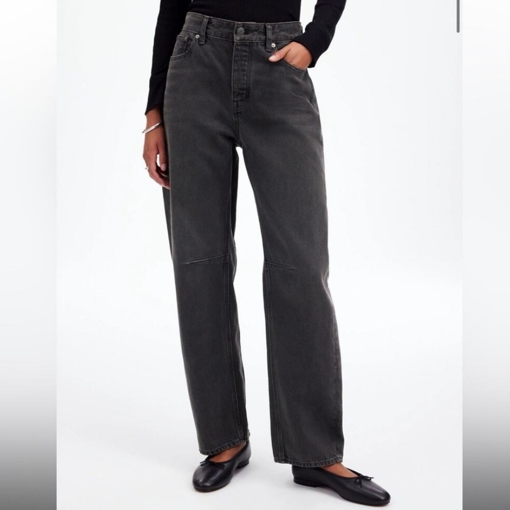Madewell Darted Barrel Leg Size 25